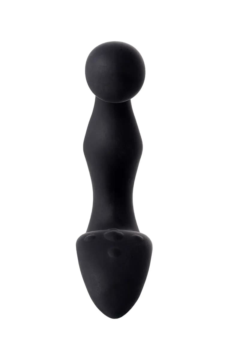 СТИМУЛЯТОР ПРОСТАТЫ EROTIST FIFTH, CИЛИКОН, ЧЕРНЫЙ, 14,1 СМ