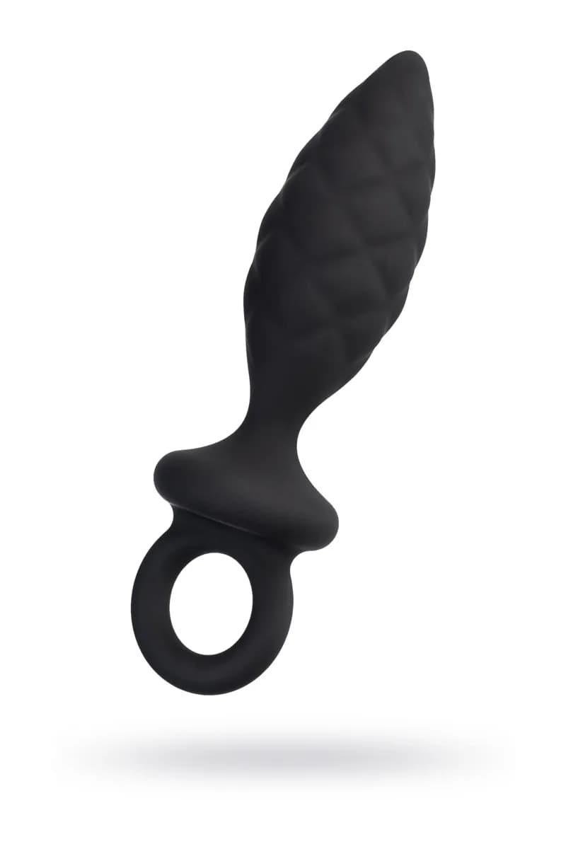 АНАЛЬНАЯ ПРОБКА EROTIST STROB M - SIZE, СИЛИКОН,ЧЕРНАЯ, 13,5 СМ