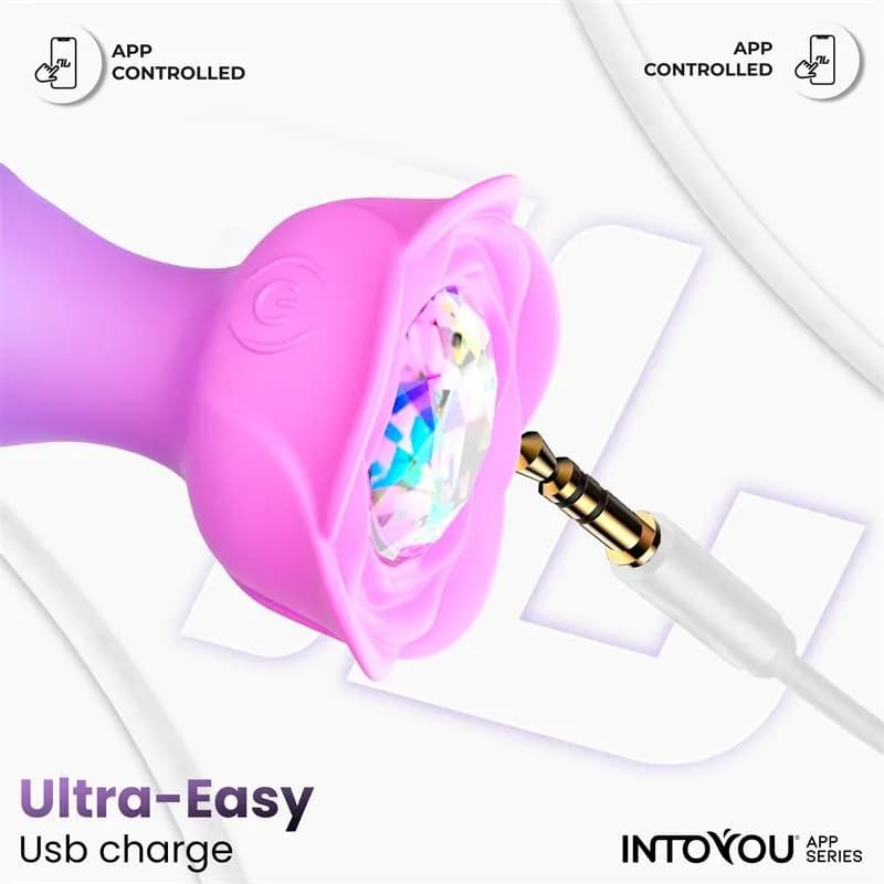 Интерактивная анальная вибропробка с вращением Moxy IntoYou, c вибрацией, длина 11.50 см, диаметр 3.50 см