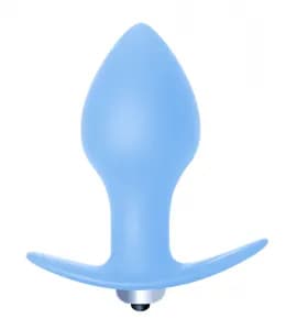 АНАЛЬНАЯ ПРОБКА С ВИБРАЦИЕЙ BULB ANAL PLUG BLUE (БАТАРЕЙКИ ААА)