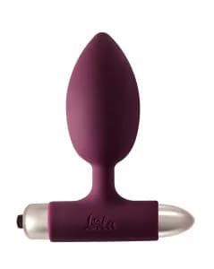 АНАЛЬНАЯ ПРОБКА С ВИБРАЦИЕЙ SPICE IT UP NEW EDITION PERFECTION WINE RED