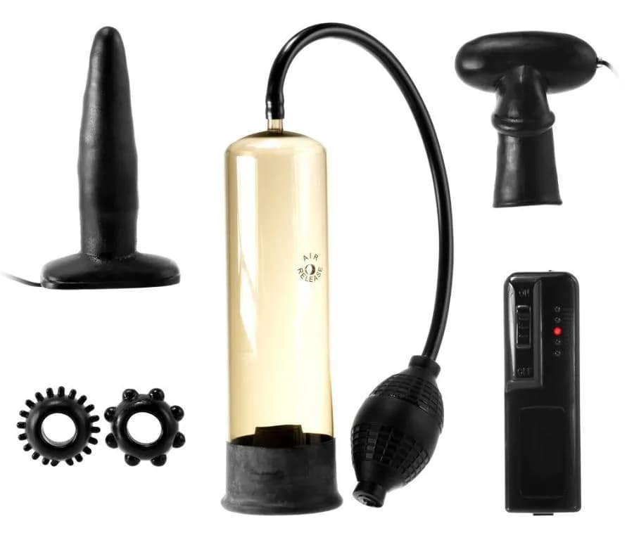 Набор для мужчин Me You Us Male Collection Couples Kit Black OS