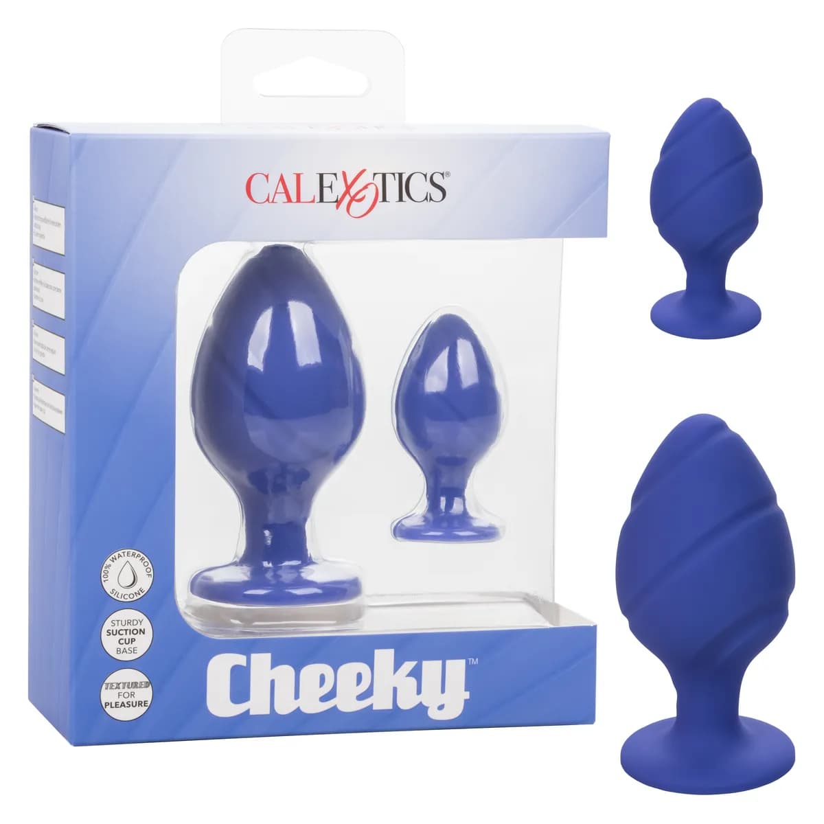 Набор из двух анальных пробок CHEEKY