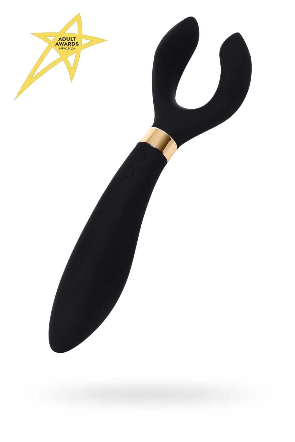 Многофункциональный стимулятор для пар Satisfyer Partner Multifun 3, Силикон, Чёрный, 23,5 см