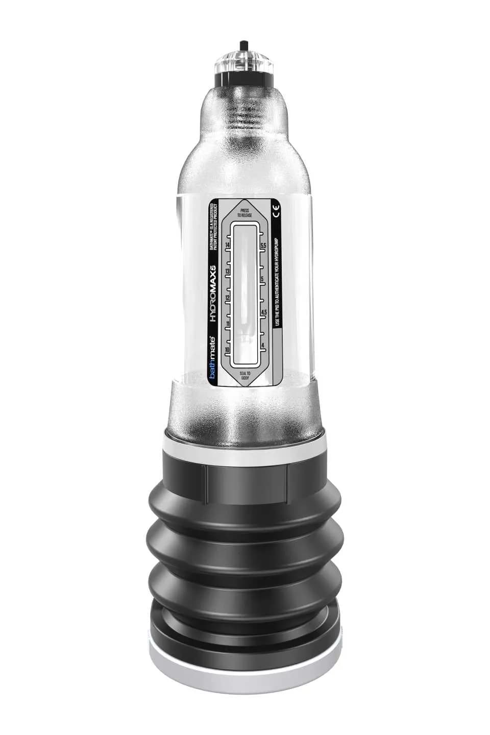 Помпа для пениса Bathmate HYDROMAX5, ABS пластик, прозрачная, 26 см (аналог Hydromax X20)
