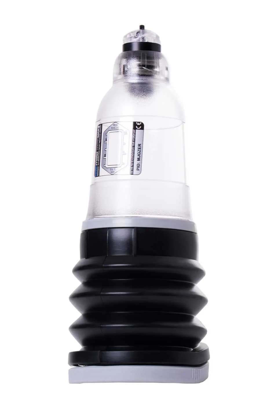 Гидропомпа Bathmate HYDROMAX3, ABS пластик, прозрачная, при размере пениса от 2.5 до 8 сантиметров