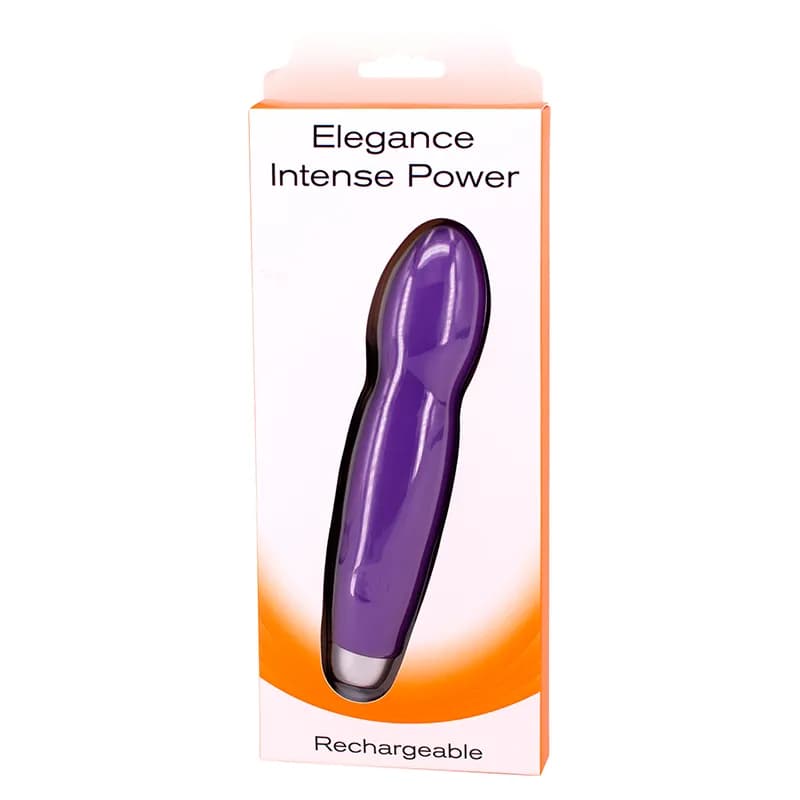 Элегантный вибромассажер ELEGANCE INTENSE POWER Gopaldas, c вибрацией, длина 15.00 см, диаметр 3.40 см