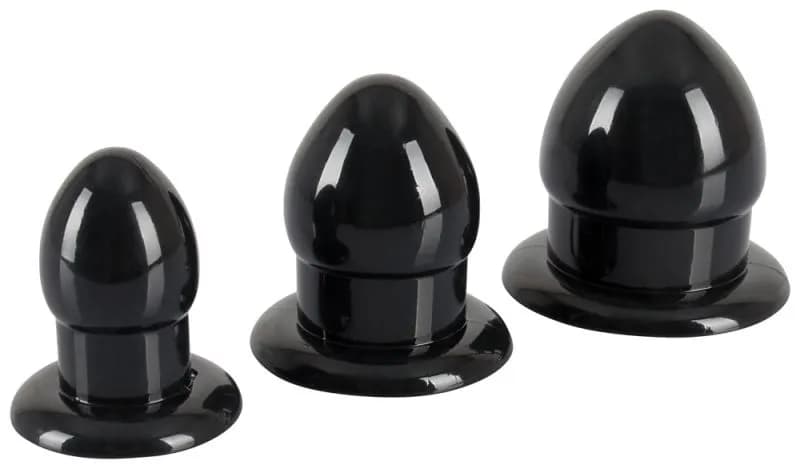 Набор анальных пробок Anal Stretching Plug Kit ORION, длина 6.20 см, диаметр 3.00 см