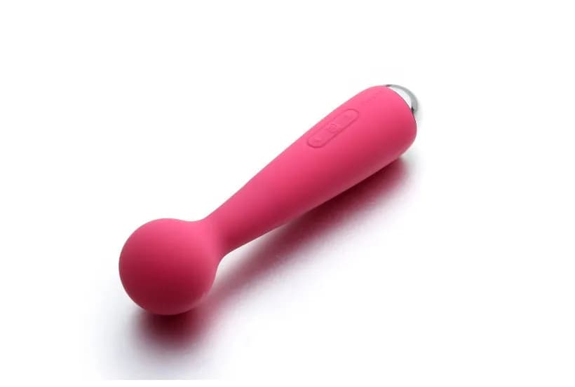 Mini Emma Красная слива Вибростимулятор SVAKOM, c вибрацией, длина 16.50 см, диаметр 3.80 см