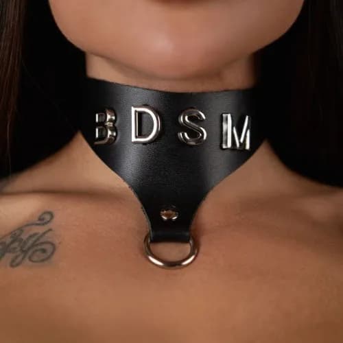 Ошейник "BDSM" Натуральная кожа