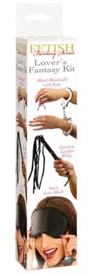 Набор: наручники+плетка+маска Fetish Fantasy Series набор Lover's Fantasy Kit Pipedream