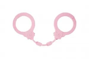 СИЛИКОНОВЫЕ НАРУЧНИКИ PARTY HARD SUPPRESSION PINK