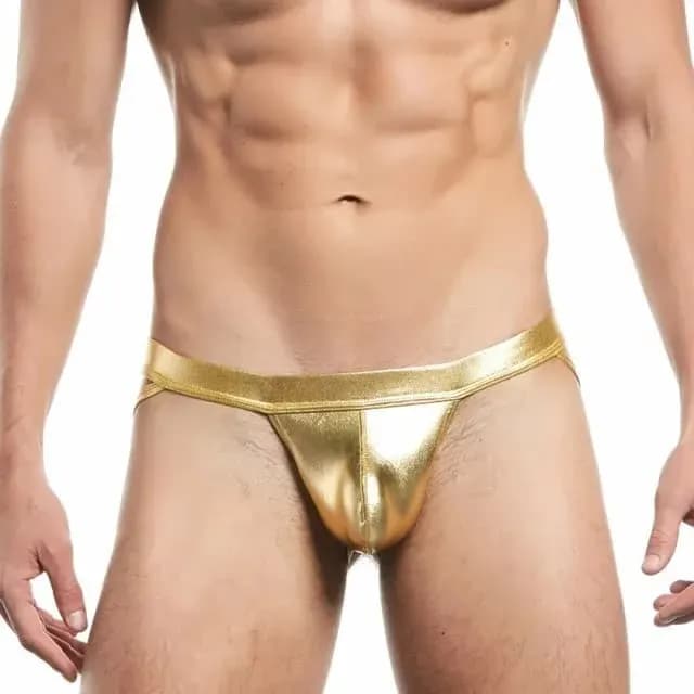 Трусы мужские "Justin jockey" золотистые L, XL