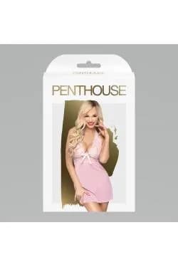 Пеньюар Penthouse "Sweet & spicy" rose (S/M) в комплекте с трусиками.