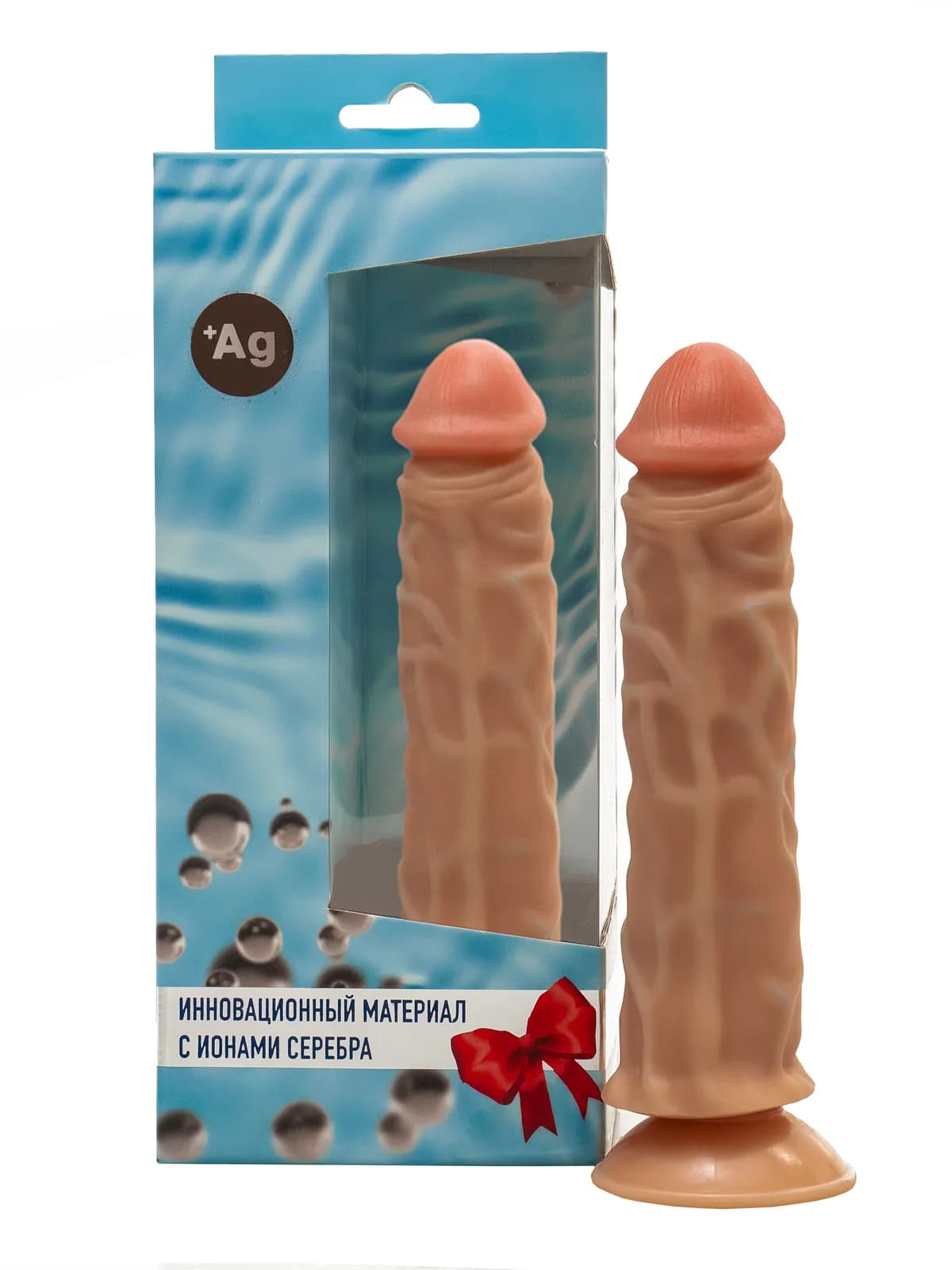 Фаллоимитатор с ионами серебра, №9