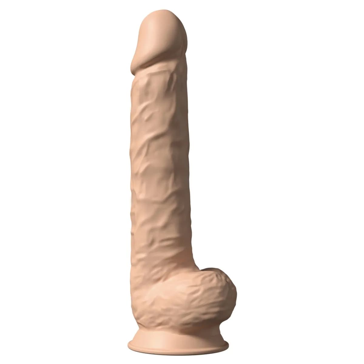 SileXD Фаллоимитатор Model 7, 15 телесный Adrien Lastic , длина 38.00 см, диаметр 7.00 см