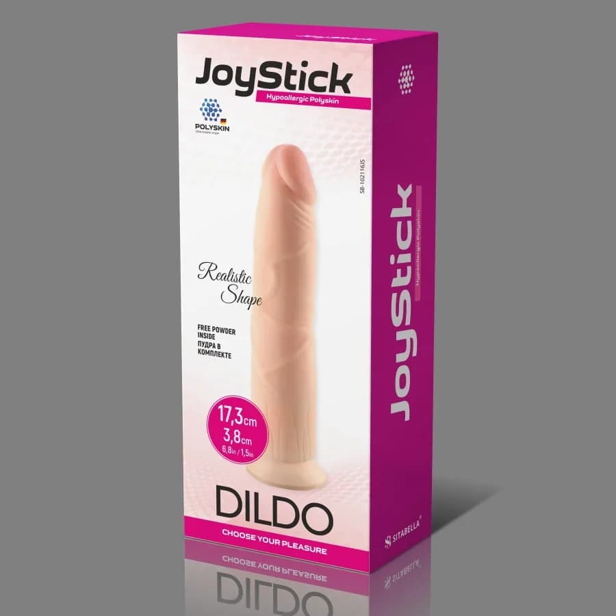Фаллоимитатор JoyStick на присоске, 17,3 см SITABELLA, длина 17.30 см, диаметр 3.80 см