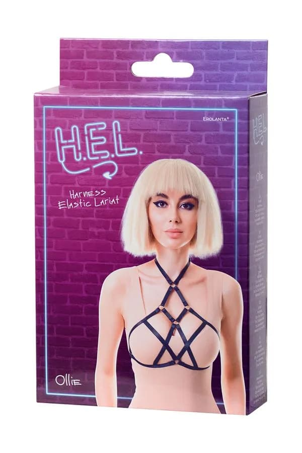 Стреп H.E.L. Ollie, текстиль, черный, OS