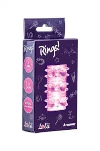 НАСАДКА НА ПЕНИС RINGS ARMOUR PINK
