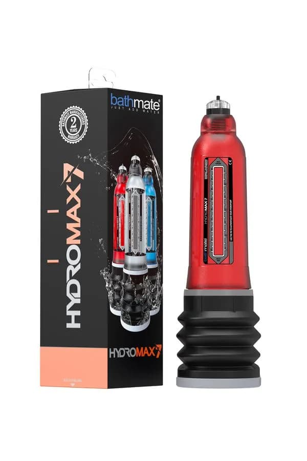 Гидропомпа Bathmate Hydromax7 brilliant красная