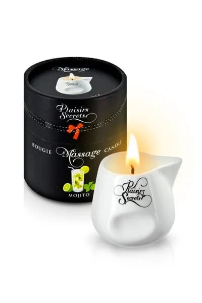 MASSAGE CANDLE MOJITO 80ML Свеча с массажным маслом Мохито 80 мл CONCORDE 