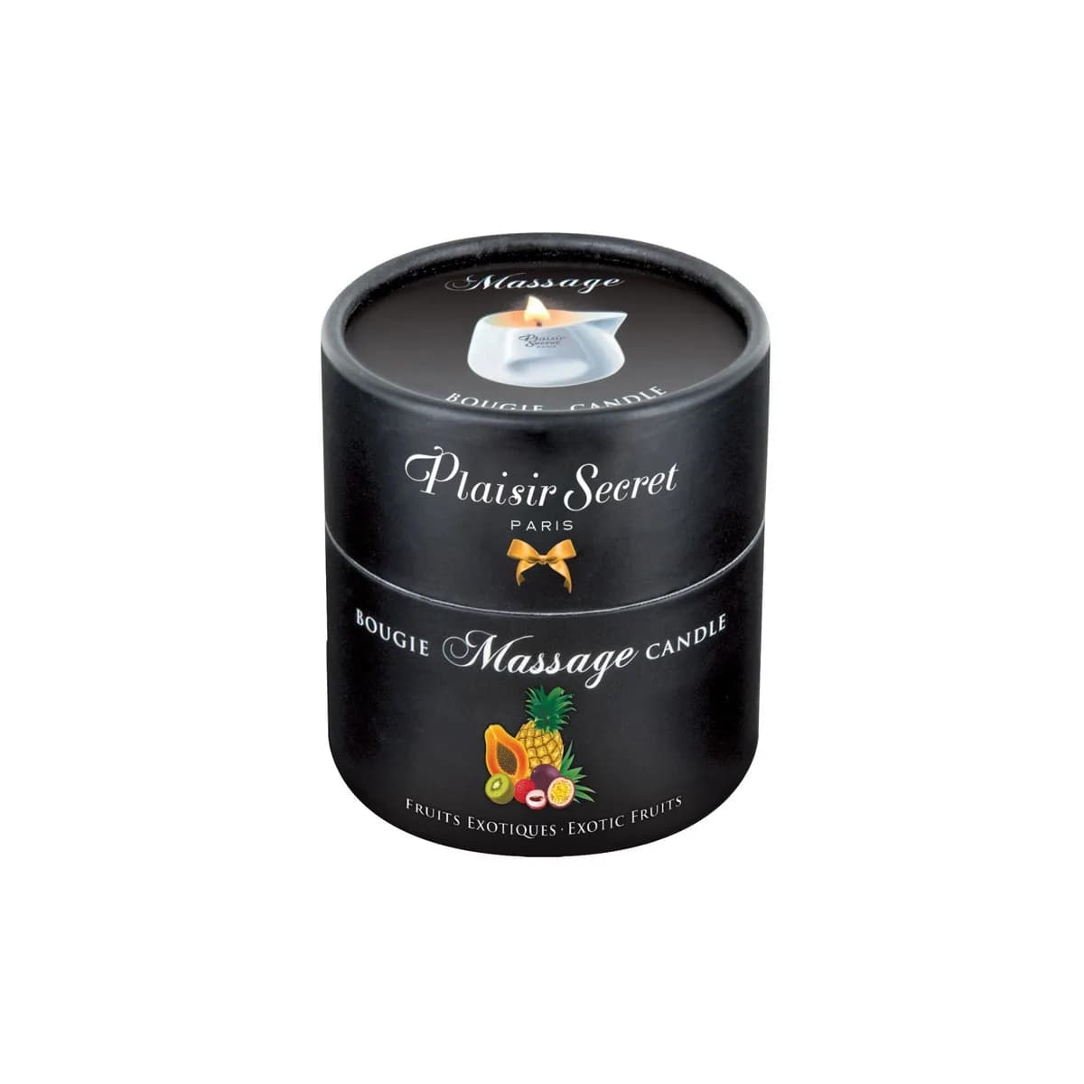 MASSAGE CANDLE EXOTIC FRUITS 80ML Свеча с массажным маслом Экзотические фрукты 80 мл CONCORDE