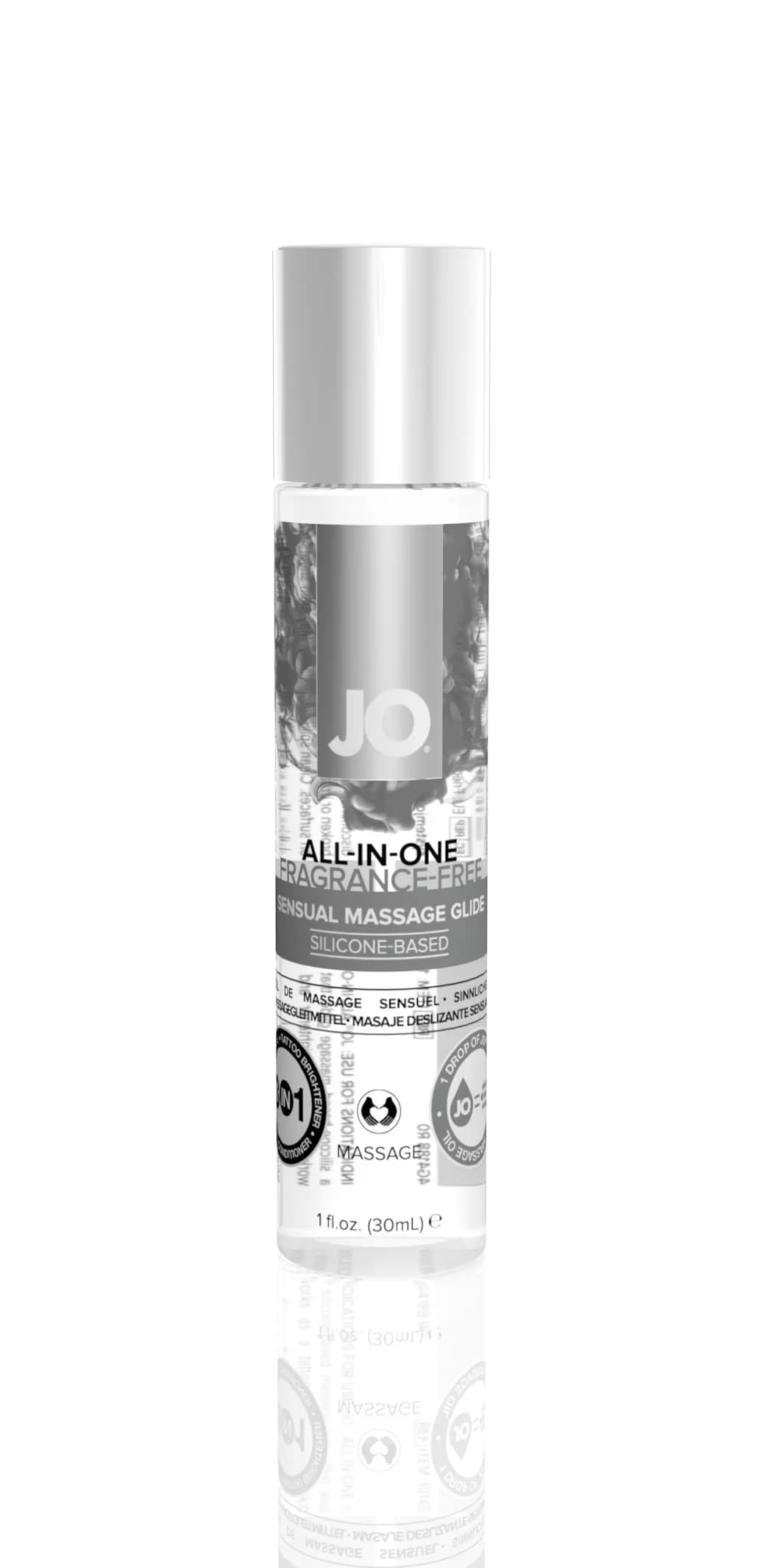 Массажный гель All-In-One Massage Glide Fragrance Free без запаха - 30 мл США