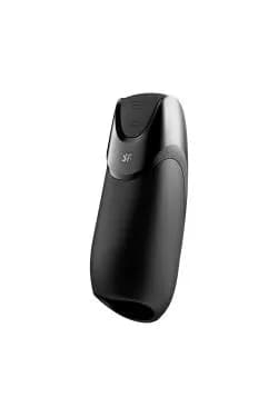 МАСТУРБАТОР НЕРЕАЛИСТИЧНЫЙ SATISFYER MEN VIBRATION, СИЛИКОН, ЧЁРНЫЙ, 14,5 СМ