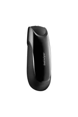 МАСТУРБАТОР НЕРЕАЛИСТИЧНЫЙ SATISFYER MEN VIBRATION, СИЛИКОН, ЧЁРНЫЙ, 14,5 СМ