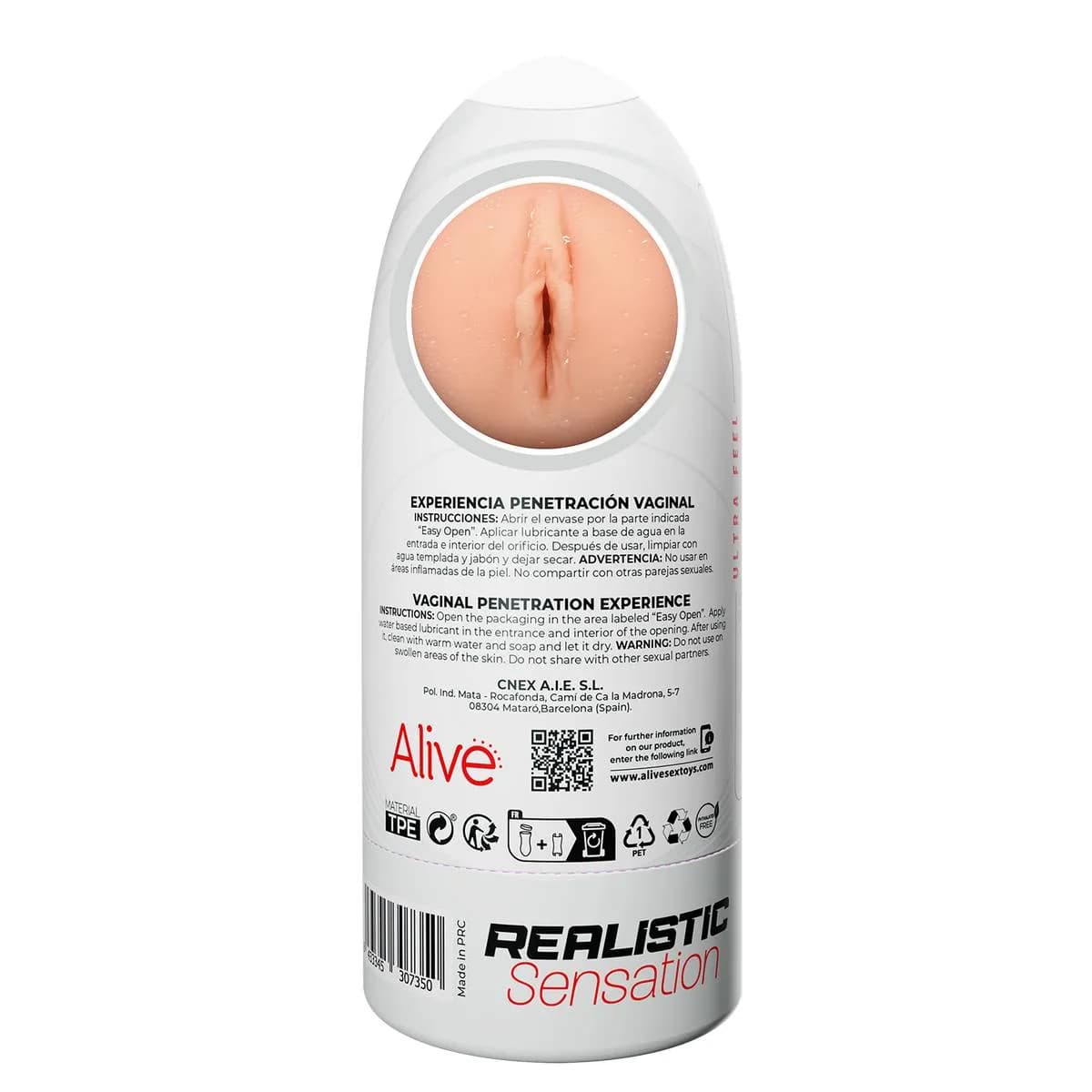 Мастурбатор FLEX, вагина Adrien Lastic , длина 16.00 см, диаметр 6.50 см