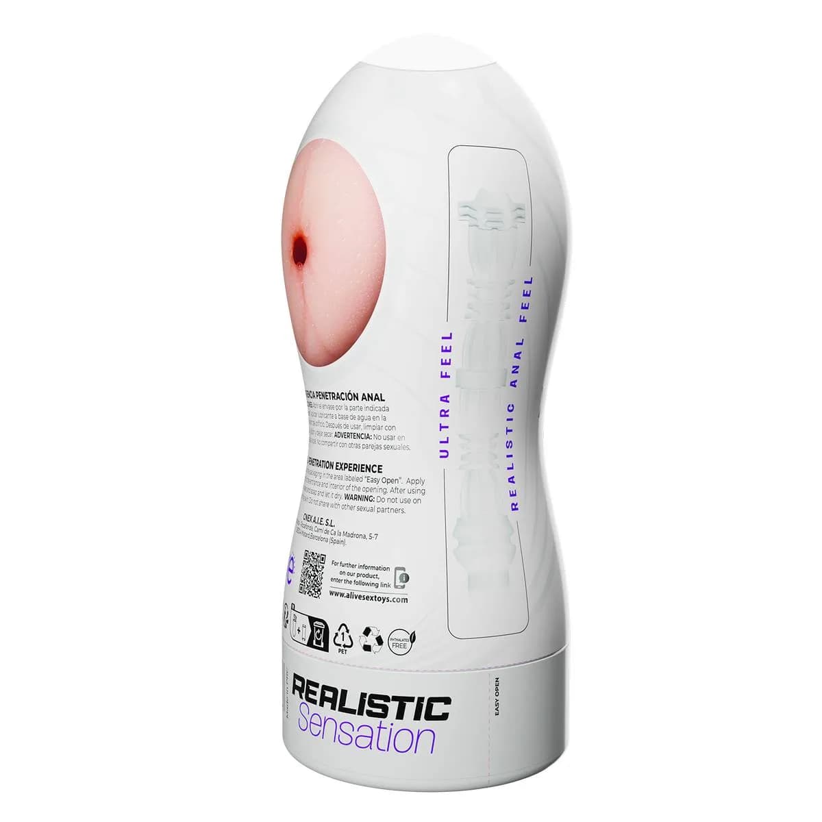 Мастурбатор MAXI FLEX, анус Adrien Lastic , длина 19.00 см, диаметр 7.80 см 