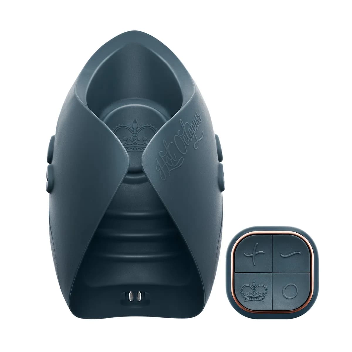 PULSE DUO 2025 Инновационный мужской вибратор с пультом ДУ Hot Octopuss, c вибрацией, длина 11.00 см, диаметр 6.10 см 
