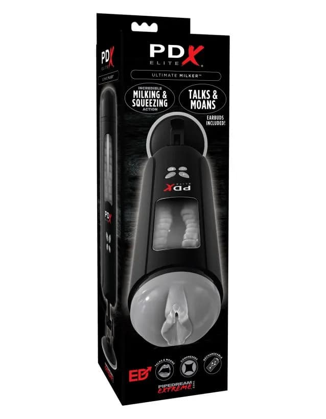 Мастурбатор-вагина с функцией переминания PDX ELITE Ultimate Milker Pipedream, длина 26.90 см 