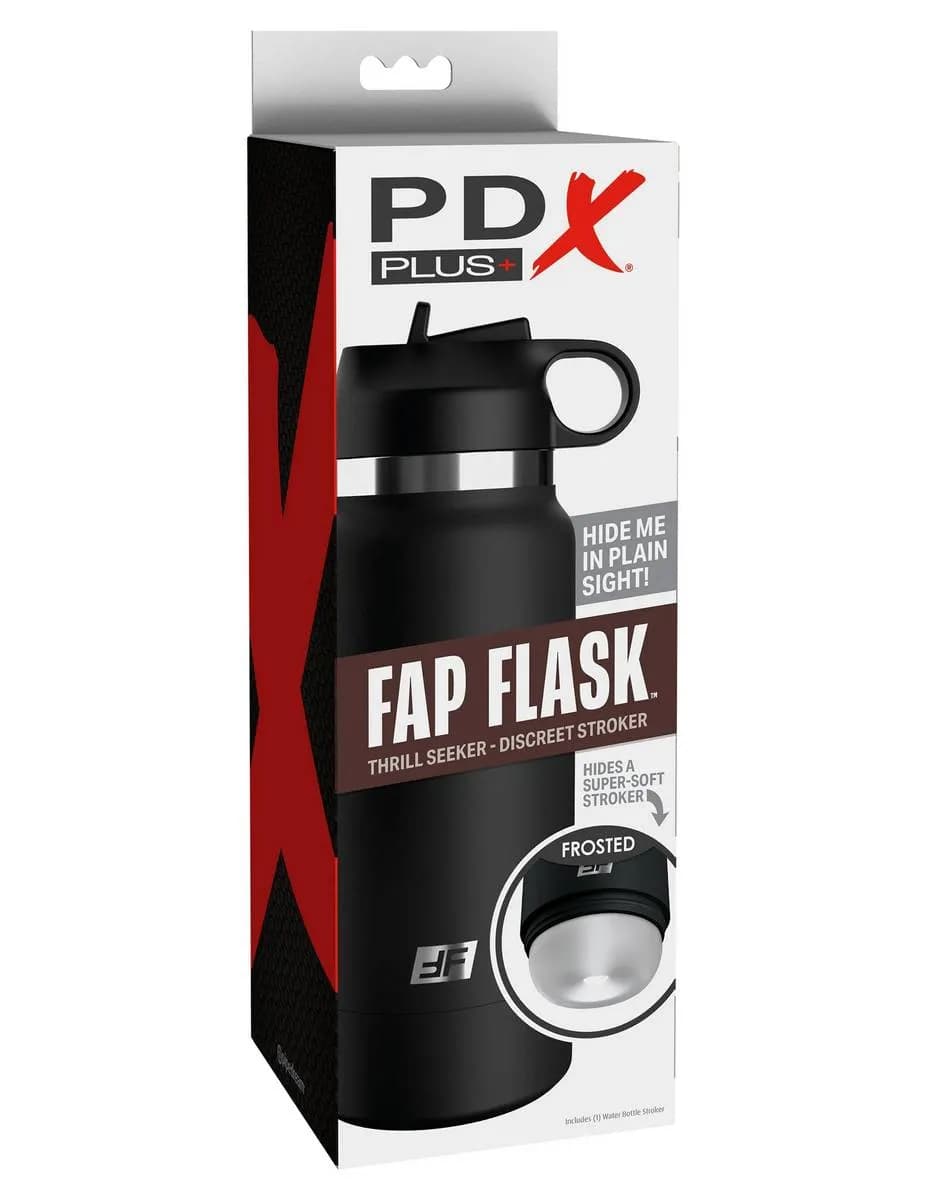 Мастурбатор FAP FLASK, чёрный Pipedream, длина 23.80 см