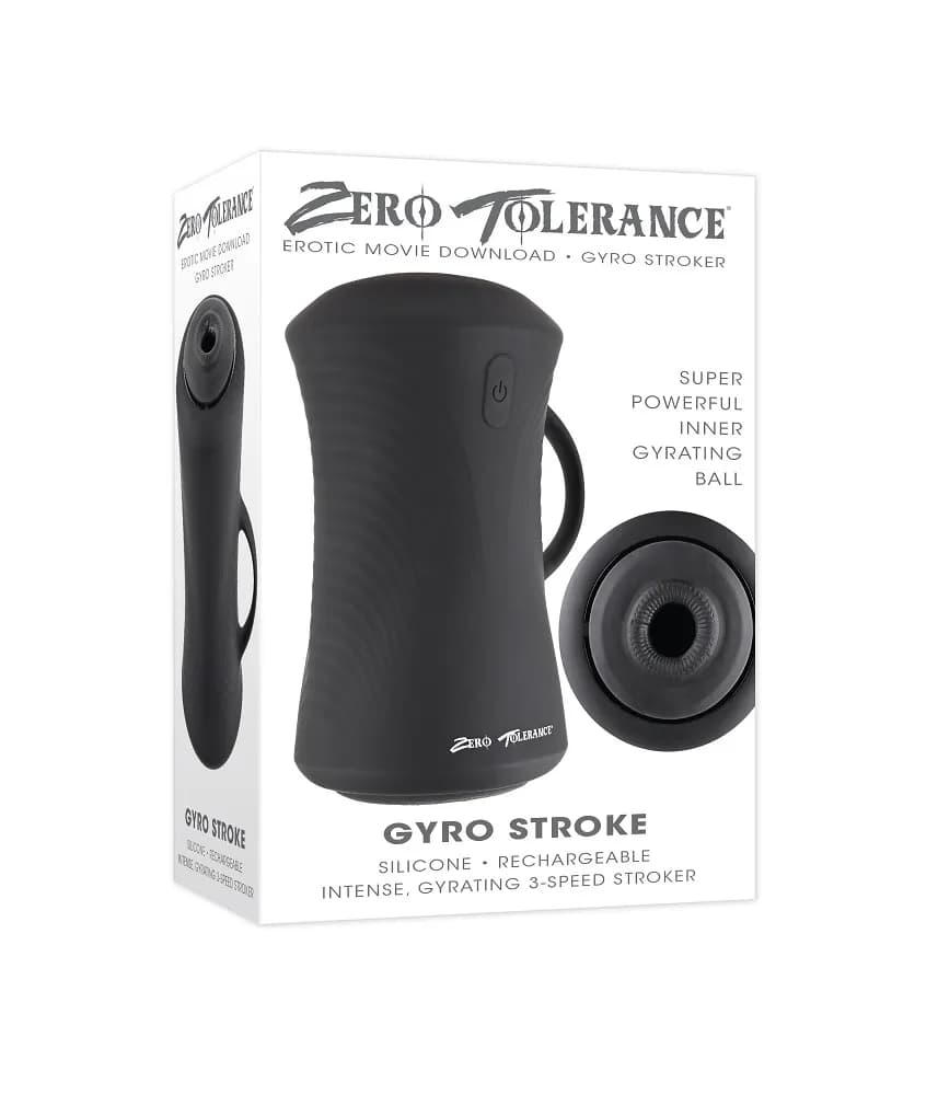Вибромастурбатор с гироскопом Gyro Stroke Evolved, c вибрацией, длина 15.24 см, диаметр 1.77 см 