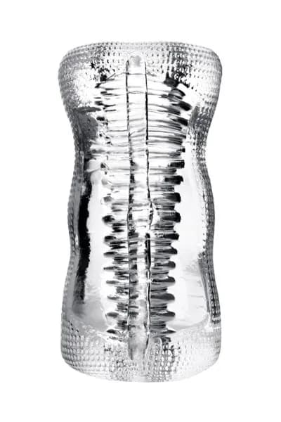 Мастурбатор нереалистичный Lingam by TOYFA  Asha, TPE, Прозрачный, 14 см