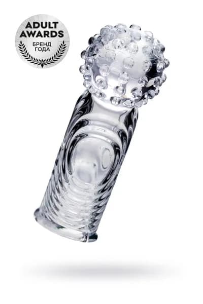 НАСАДКА НА ПАЛЕЦ A-TOYS RICOL, ТРЕ, ПРОЗРАЧНЫЙ, 8 СМ