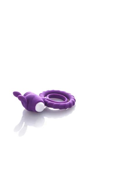 ЭРЕКЦИОННОЕ КОЛЬЦО НА ПЕНИС JOS GOOD BUNNY, СИЛИКОН, ФИОЛЕТОВЫЙ, 9 СМ