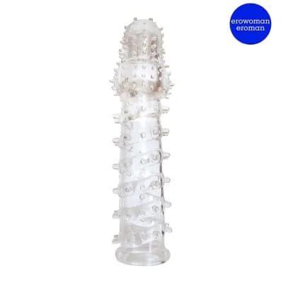 Насадка CRYSTAL SLEEVE с шипиками L 135 мм D-20 мм