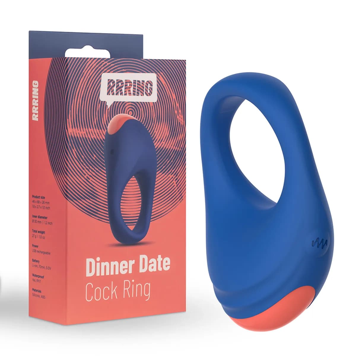 Кольцо эрекционное RRRING Dinner Date Cock Ring для мужчин
