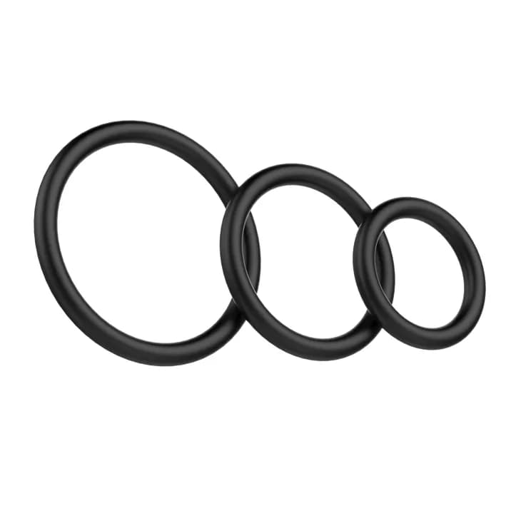 Набор Эрекционных колец Cock & Ball rings Rubber Set Baile