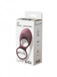 Эрекционное Виброкольцо Pure Passion Daydream Wine Red 
