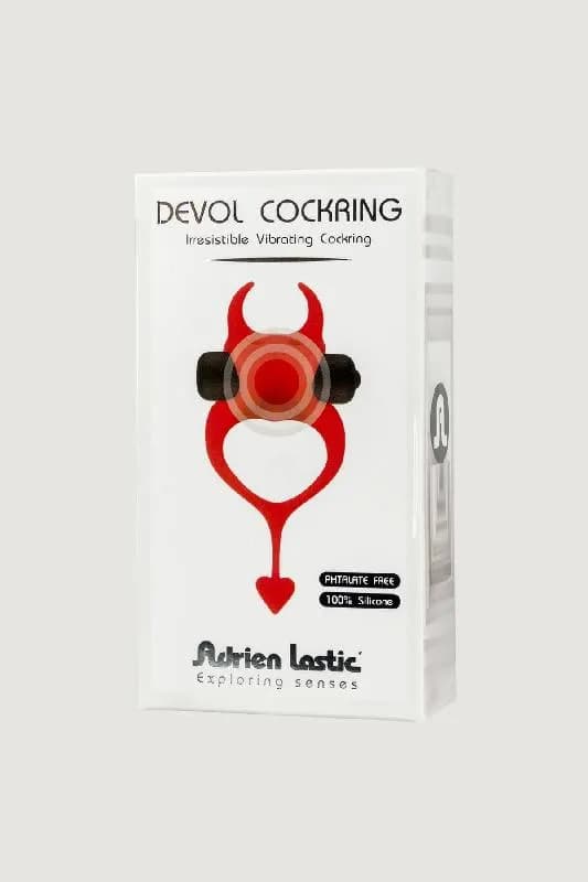 Devol Cockring Эрекционное виброкольцо Маленький Демон Adrien Lastic , длина 10.80 см