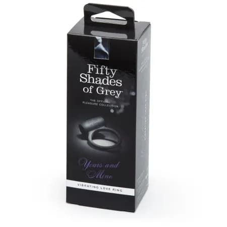 Эрекционное кольцо Fifty Shades of Grey Yours and Mine с вибрацией