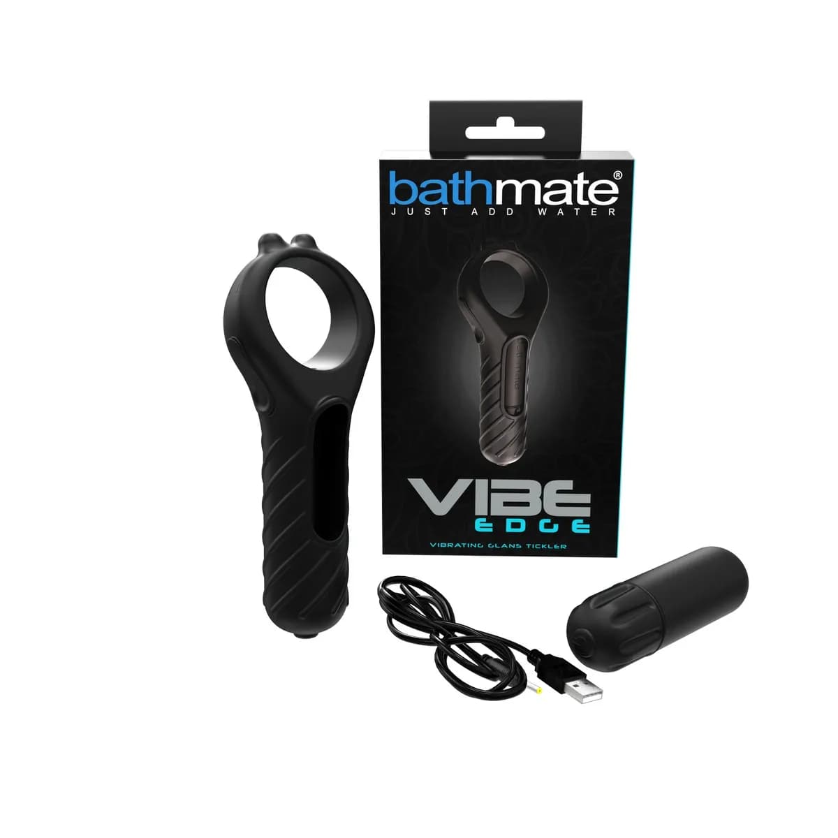 ВИБРОКОЛЬЦО НА ПЕНИС  Edge VIBE Вибростимулятор Bathmate, c вибрацией