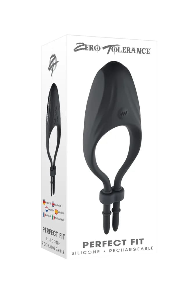 Эрекционное вибро-лассо Perfect Fit Evolved, c вибрацией, длина 11.91 см 