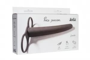 Насадка для двойного проникновения Pure Passion Gimlet black