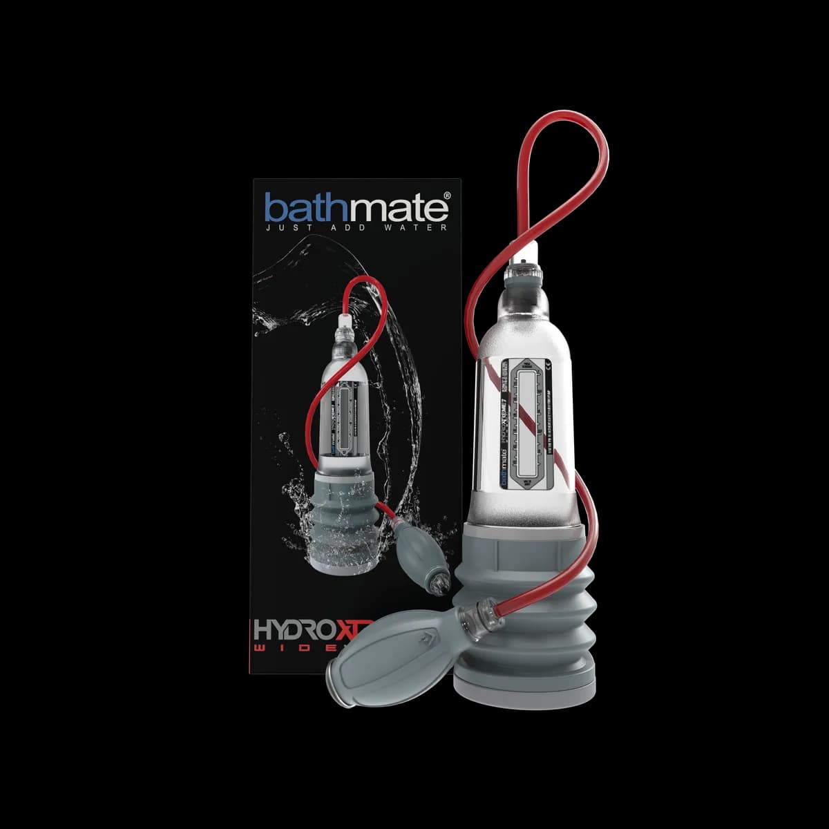 Гидропомпа Bathmate HydroXtreme7 crystal прозрачная для мужчин с размером 13-18 см