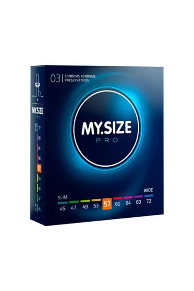 ПРЕЗЕРВАТИВЫ MY.SIZE, ЛАТЕКС, 17,8 СМ, 5,7 СМ, 3 ШТ.