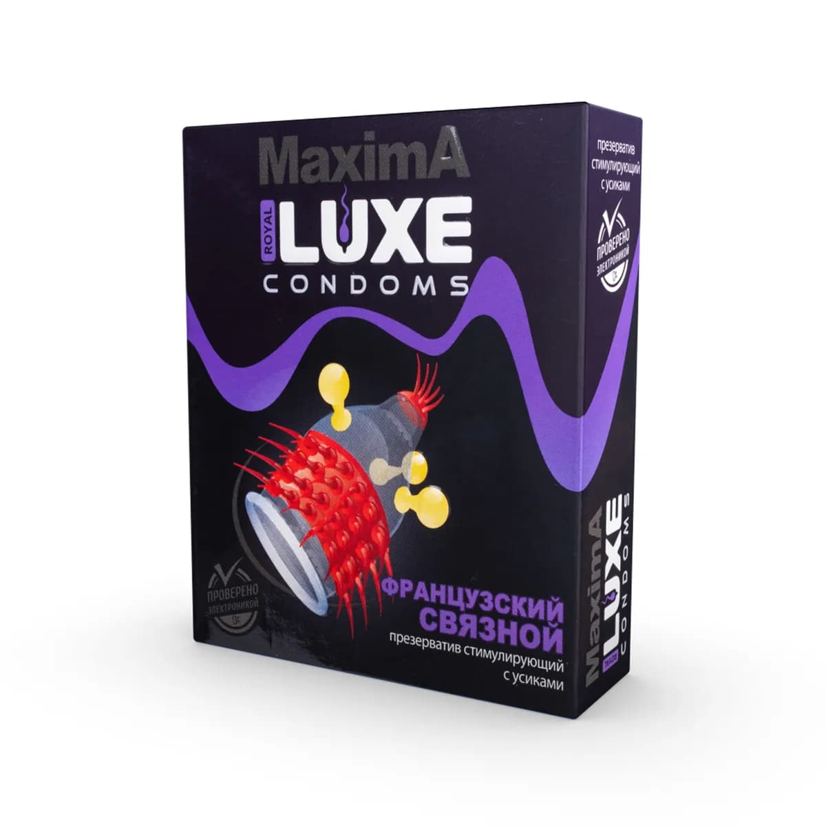 ПРЕЗЕРВАТИВ LUXE MAXIMA ФРАНЦУЗСКИЙ СВЯЗНОЙ 1 штука